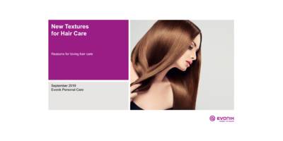 New Textures for Hair Care